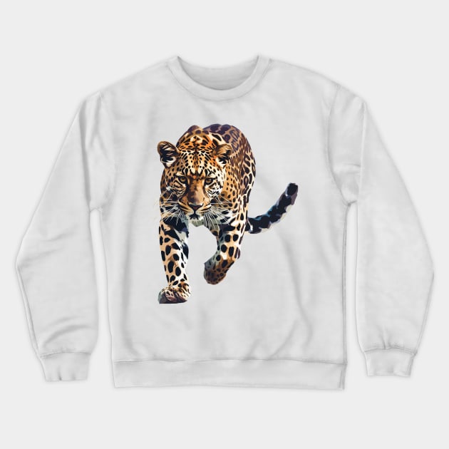 leopard Crewneck Sweatshirt by StevenBag